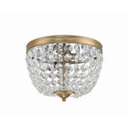 Crystorama NOL-312-VG-CL-MWP Vibrant Gold Nola 2 Light Vibrant Gold Ceiling Mount Image 5