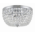 Crystorama NOL-314-CH-CL-MWP Polished Chrome Nola 3 Light Polished Chrome Ceiling Mount Image 5