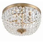 Crystorama NOL-314-VG-CL-MWP Vibrant Gold Nola 3 Light Vibrant Gold Ceiling Mount Image 5