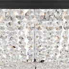 Crystorama NOL-320-BF-CL-MWP Black Forged Nola 5 Light Black Forged Ceiling Mount Image 3