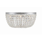 Crystorama NOL-320-CH-CL-MWP Polished Chrome Nola 5 Light Polished Chrome Ceiling Mount Image 1