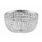 Crystorama NOL-320-CH-CL-MWP Polished Chrome Nola 5 Light Polished Chrome Ceiling Mount Image 5
