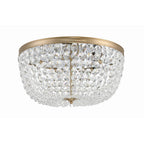 Crystorama NOL-320-VG-CL-MWP Vibrant Gold Nola 5 Light Vibrant Gold Ceiling Mount Image 5