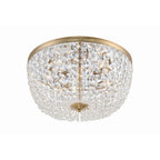 Crystorama NOL-320-VG-CL-MWP Vibrant Gold Nola 5 Light Vibrant Gold Ceiling Mount Image 4