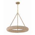 Crystorama OAK-7536-SG Soft Gold Oakley 6 Light Soft Gold Chandelier Image 1
