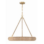Crystorama OAK-7536-SG Soft Gold Oakley 6 Light Soft Gold Chandelier Image 2