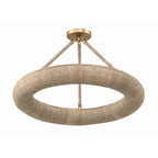 Crystorama OAK-7536-SG_CEILING Soft Gold Oakley 6 Light Soft Gold Semi Flush Mount Image 2