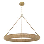 Crystorama OAK-7539-SG Soft Gold Oakley 48'' Integrated Led Soft Gold Chandelier Image 1