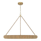 Crystorama OAK-7539-SG Soft Gold Oakley 48'' Integrated Led Soft Gold Chandelier Image 6