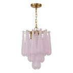 Crystorama Ollie 4 Light Aged Brass Pendant