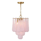 Crystorama OLL-6004-AG-BH Aged Brass Ollie 4 Light Aged Brass Pendant Image 6