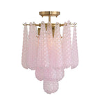 Crystorama OLL-6004-AG-BH_CEILING Aged Brass Ollie 4 Light Aged Brass Semi Flush Mount Image 6