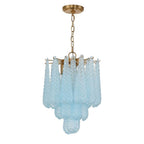 Crystorama Ollie 4 Light Aged Brass Pendant