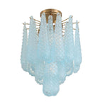 Crystorama OLL-6004-AG-BL_CEILING Aged Brass Ollie 4 Light Aged Brass Semi Flush Mount Image 5