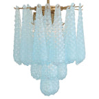 Crystorama OLL-6004-AG-BL_CEILING Aged Brass Ollie 4 Light Aged Brass Semi Flush Mount Image 4