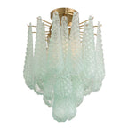 Crystorama OLL-6004-AG-GR_CEILING Aged Brass Ollie 4 Light Aged Brass Semi Flush Mount Image 5