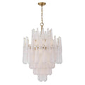 Crystorama OLL-6006-AG-CL Aged Brass Ollie 16 Light Aged Brass Chandelier Image 1