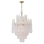 Crystorama OLL-6006-AG-CL Aged Brass Ollie 16 Light Aged Brass Chandelier Image 1