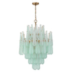 Crystorama Ollie 16 Light Aged Brass Chandelier