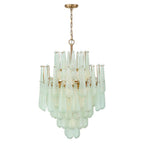 Crystorama OLL-6006-AG-GR Aged Brass Ollie 16 Light Aged Brass Chandelier Image 6