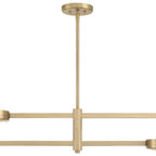 Crystorama ORS-734-MG Modern Gold Orson 4 Light Modern Gold Chandelier Image 3
