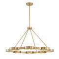 Crystorama ORS-738-MG Modern Gold Orson 8 Light Modern Gold Pendant Image 1