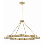 Crystorama ORS-738-MG Modern Gold Orson 8 Light Modern Gold Pendant Image 6
