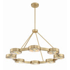Crystorama ORS-738-MG Modern Gold Orson 8 Light Modern Gold Pendant Image 5