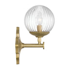 Crystorama ORY-1001-AG-CL Aged Brass Orly 7.5'' Aged Brass Sconce Image 5