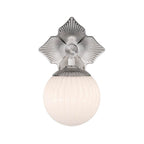 Crystorama ORY-1001-PN-WH Polished Nickel Orly 7.5'' Polished Nickel Sconce Image 6