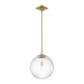Crystorama ORY-1007-AG-CL Aged Brass Orly 14'' Aged Brass Pendant Image 1
