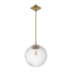 Crystorama ORY-1007-AG-CL Aged Brass Orly 14'' Aged Brass Pendant Image 5