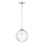 Crystorama ORY-1007-PN-CL Polished Nickel Orly 14'' Polished Nickel Pendant Image 6