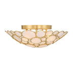 Crystorama PAL-524-GA Antique Gold Palla 16'' Antique Gold Semi Flush Mount Image 6