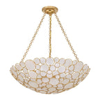 Crystorama Palla 24.5'' Antique Gold Chandelier