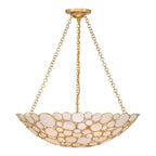 Crystorama PAL-525-GA Antique Gold Palla 24.5'' Antique Gold Chandelier Image 6