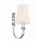 Crystorama PAY-922-CH Polished Chrome Payton 2 Light Polished Chrome Wall Mount Image 5