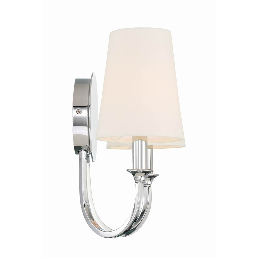 Crystorama PAY-922-CH Polished Chrome Payton 2 Light Polished Chrome Wall Mount Image 5