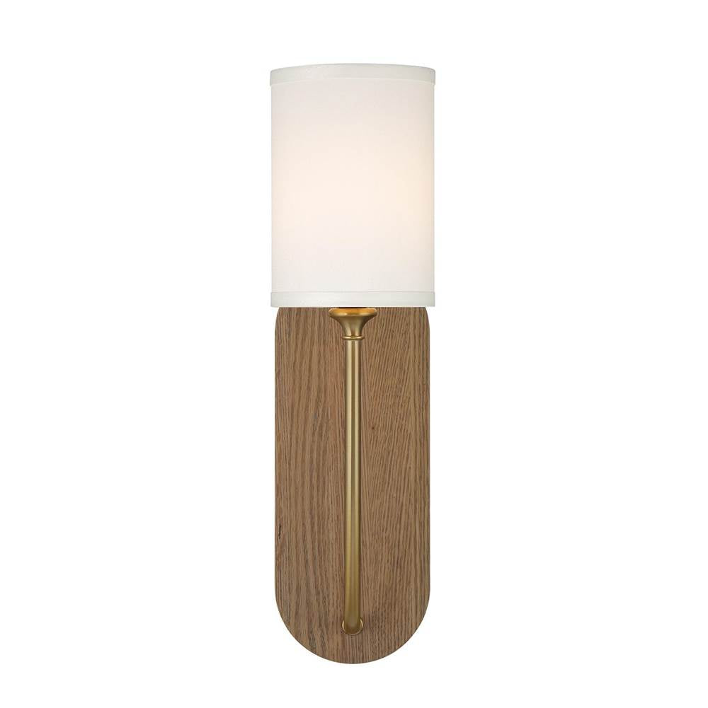 Crystorama PRE-461-VG-WD Vibrant Gold Preston 1 Light Vibrant Gold Sconce Image 5