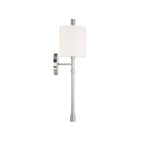 Crystorama Rachel 1 Light Polished Nickel Wall Sconce