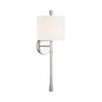Crystorama RAC-A3501-PN Polished Nickel Rachel 1 Light Polished Nickel Wall Sconce Image 5