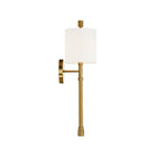 Crystorama Rachel 1 Light Polished Nickel Wall Sconce