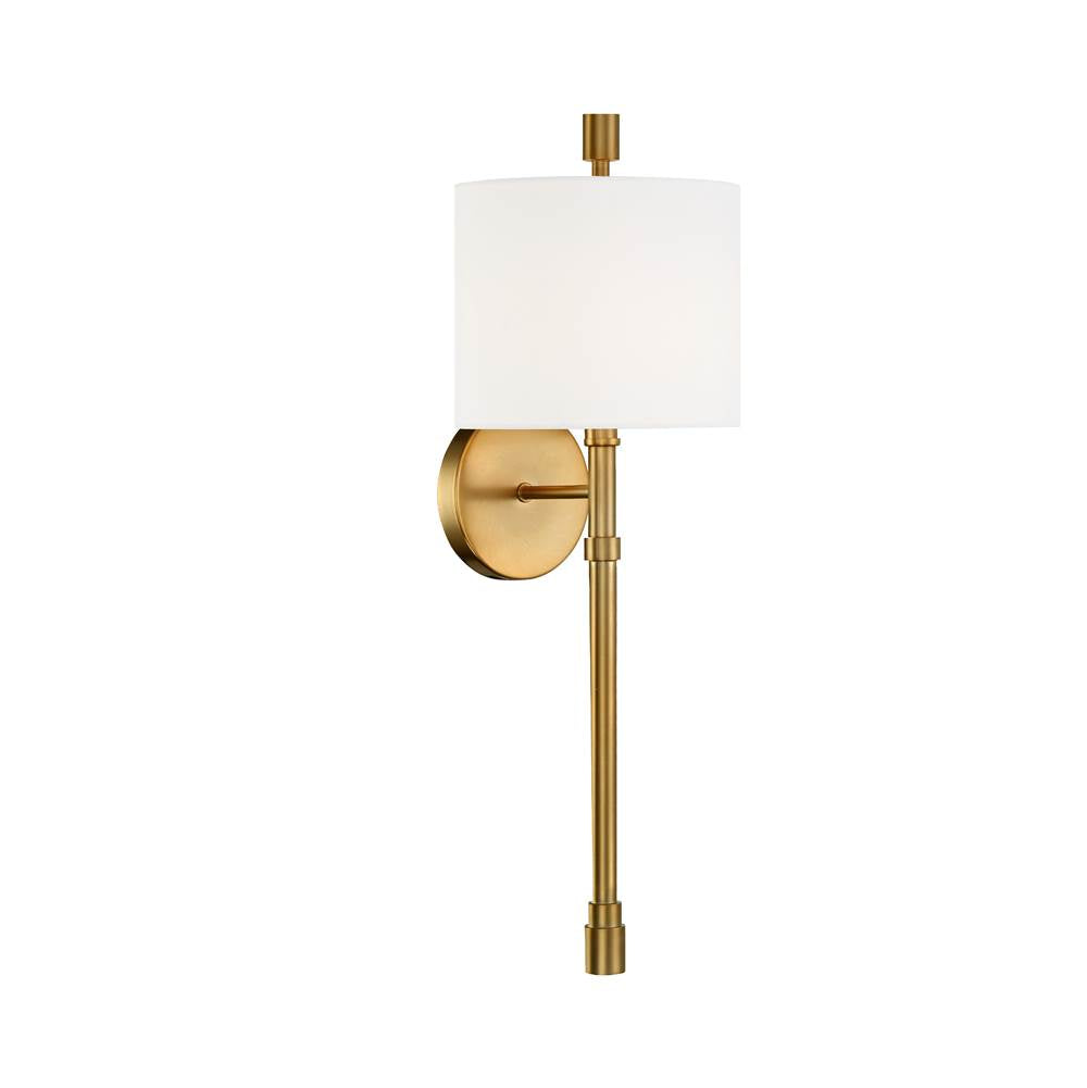 Crystorama RAC-A3501-VG Vibrant Gold Rachel 1 Light Vibrant Gold Wall Sconce Image 7