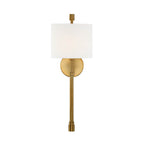 Crystorama RAC-A3501-VG Vibrant Gold Rachel 1 Light Vibrant Gold Wall Sconce Image 6