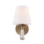 Crystorama RAM-A3401-VG Vibrant Gold Ramsey 1 Light Vibrant Gold Wall Mount Image 3