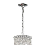 Crystorama ROS-A1015-CH-CL-MWP Polished Chrome Roslyn 15 Light Polished Chrome Chandelier Image 3