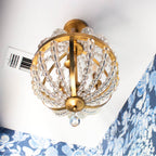 Crystorama ROX-A9003-GA Antique Gold Roxy 3 Light Antique Gold Chandelier Image 3
