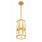 Crystorama ROY-801-GA Antique Gold Royston 1 Light Antique Gold Pendant Image 2