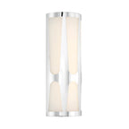 Crystorama ROY-802-CH Polished Chrome Royston 2 Light Polished Chrome Sconce Image 7