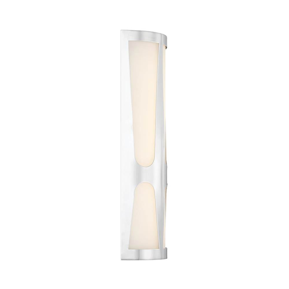 Crystorama ROY-802-CH Polished Chrome Royston 2 Light Polished Chrome Sconce Image 6